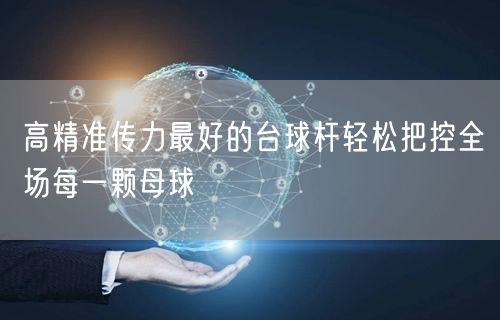 高精准传力最好的台球杆轻松把控全场每一颗母球