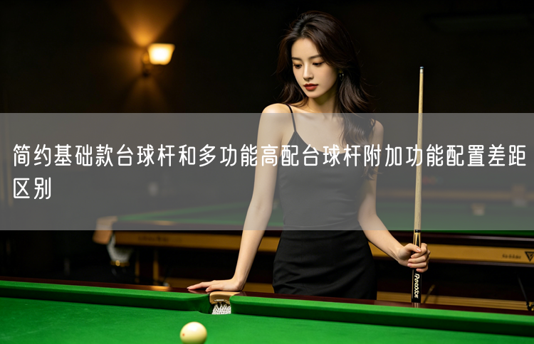 简约基础款台球杆和多功能高配台球杆附加功能配置差距区别