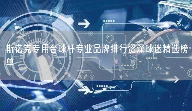 斯诺克专用台球杆专业品牌排行资深球迷精选榜单