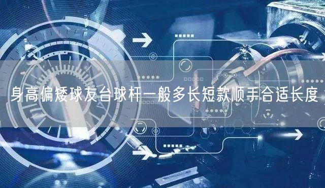 身高偏矮球友台球杆一般多长短款顺手合适长度
