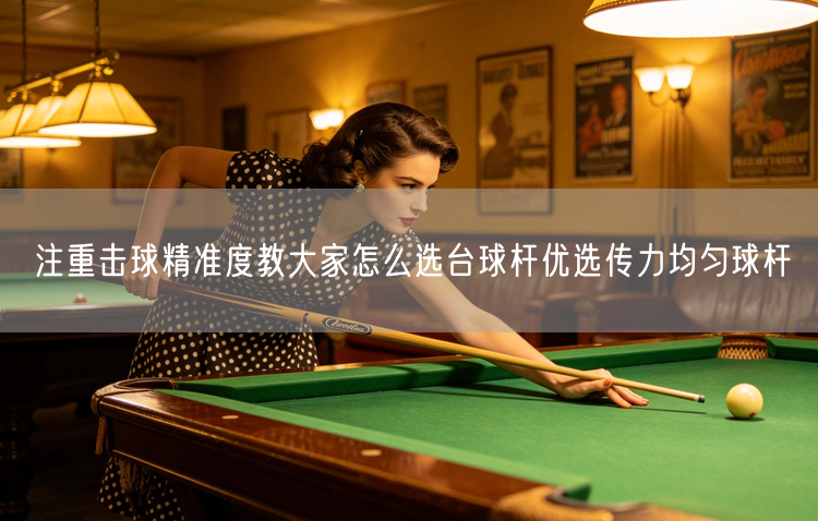 注重击球精准度教大家怎么选台球杆优选传力均匀球杆