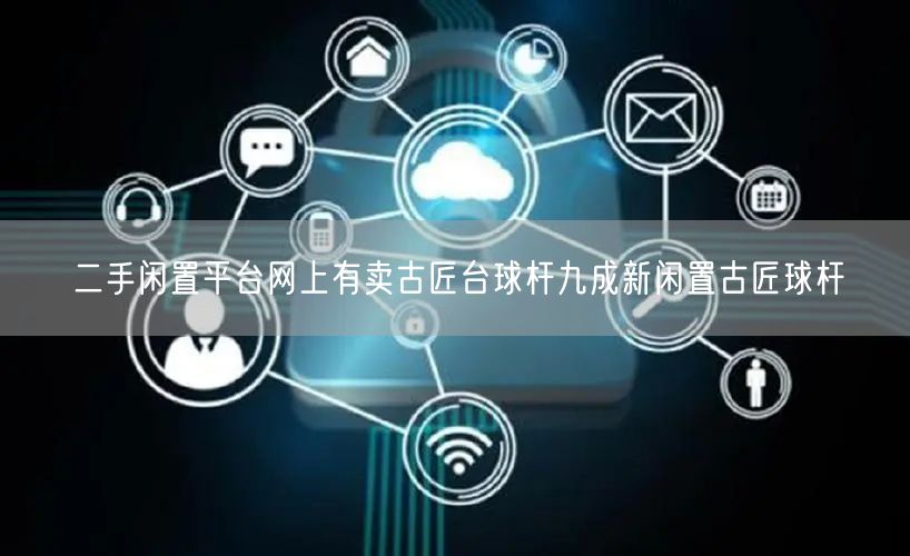 二手闲置平台网上有卖古匠台球杆九成新闲置古匠球杆
