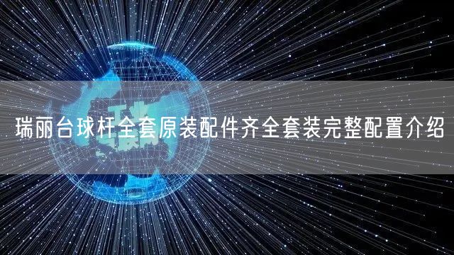 瑞丽台球杆全套原装配件齐全套装完整配置介绍