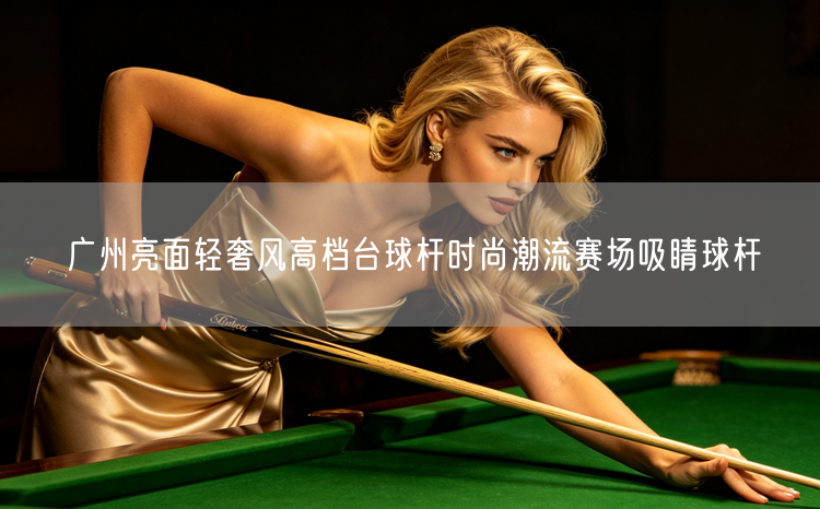 广州亮面轻奢风高档台球杆时尚潮流赛场吸睛球杆