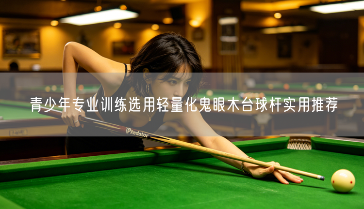 青少年专业训练选用轻量化鬼眼木台球杆实用推荐