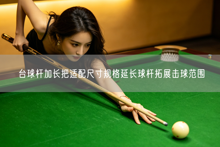 台球杆加长把适配尺寸规格延长球杆拓展击球范围