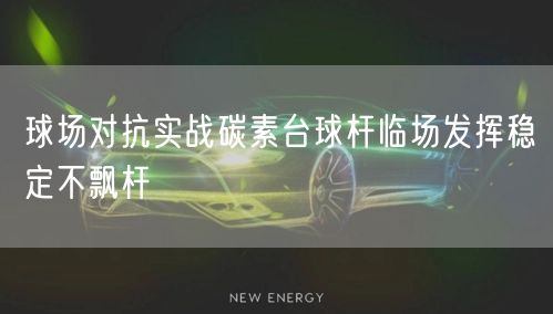 球场对抗实战碳素台球杆临场发挥稳定不飘杆
