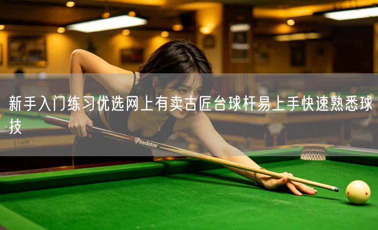 新手入门练习优选网上有卖古匠台球杆易上手快速熟悉球技
