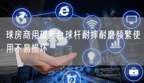 球房商用碳素台球杆耐摔耐磨频繁使用不易损坏