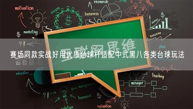 赛场同款实战好用优质台球杆适配中式黑八各类台球玩法